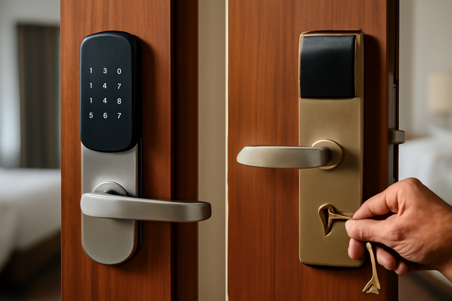 Smart Locks vs Physical Keys: What Works Better for Hotels in India?